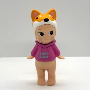 New Kewpie/Angel Collectible Mini Figure in Shiba Inu Dog Costume, Open Blind Bx